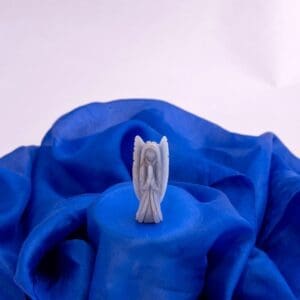 Angelite Angel, Blue, 2 1/2 Inches