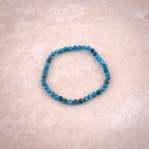 Apatite Bracelet Faceted-various aqua blues