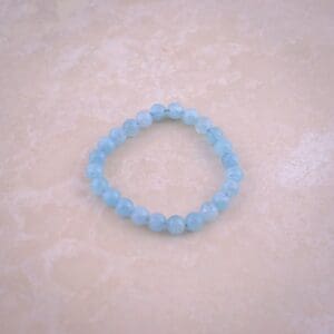 Aquamarine Bracelet 8 mm