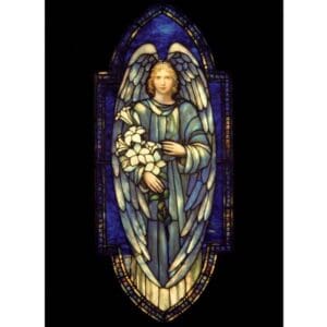 Archangel Gabriel with Lillies