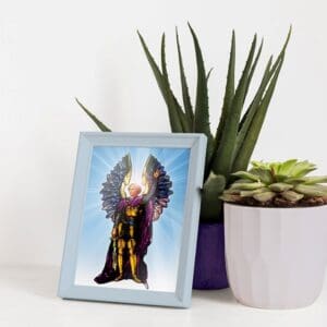 Archangel Michael print 5 x 7