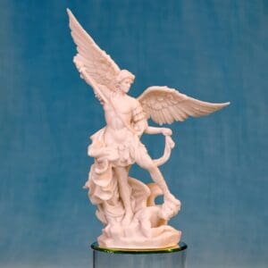 Archangel Michael (St. Michael) 10-Inch Bonded Marble Statue