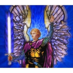 Archangel Michael with Flaming Sword