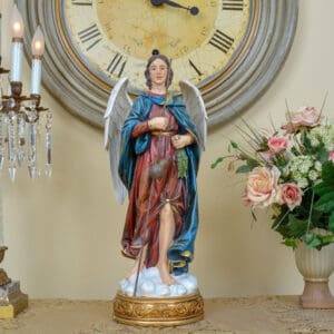 Archangel Raphael, 2-Foot Colorful Statue