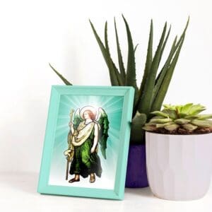 Archangel Raphael Print 5 x 7