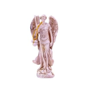 Archangel Raphael Ivory Resin 5" Statue