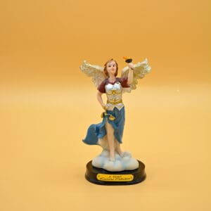 Archangel Uriel, 5-Inch  Colorful Statue
