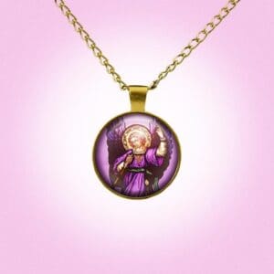 Archangel Zadkiel Pendant w Chain