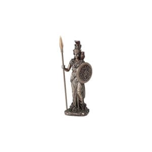 Athena bronze 6.5" tall