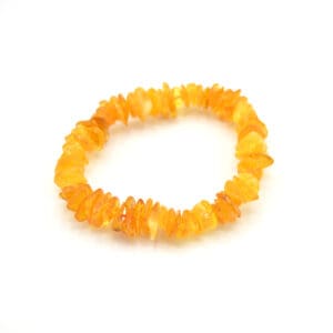 Beeswax Amber Translucent Bracelet