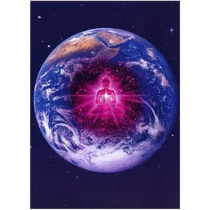 Buddha of the Ruby Ray in the heart of the earth