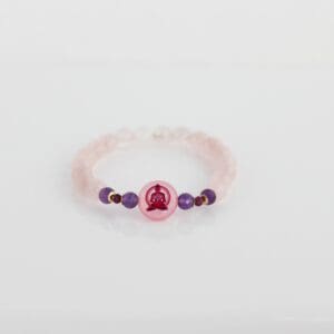 Buddha of the Ruby Ray Bracelet