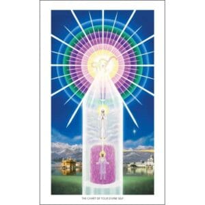 Chart of Divine Self Sikh print 5.5x9