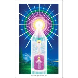 Chart of Divine Self English print 5.5 x 9