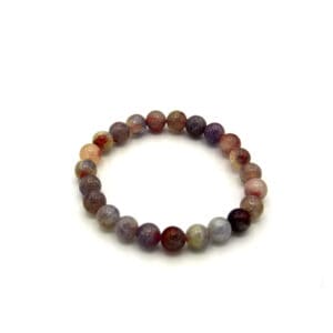 Cherry Tourmaline bracelet 8 mm