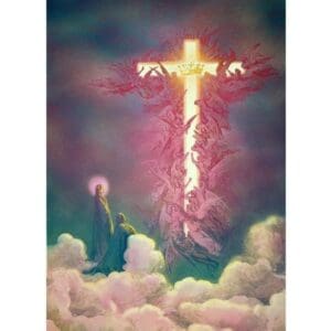 Cosmic Cross of White Fire