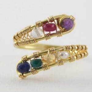 Crystals of the 7 Rays ring