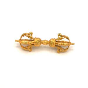 Dorje,Vajra 4.75" gold plated