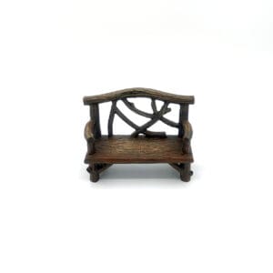 Garden Bench, 3.75" x 1.5" x 3"