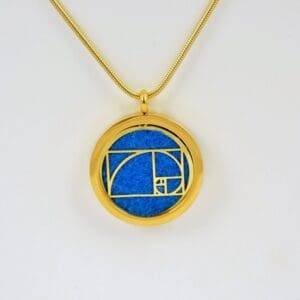 Golden Ratio Aromatherapy Pendant