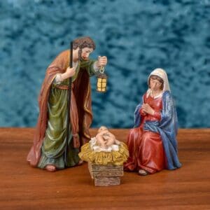 Holy Family Nativity Scene 5-Inch 3-piece Set