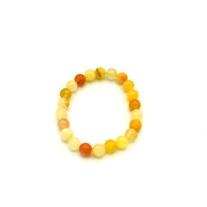 Jade Golden Silk bracelet 8 mm stones