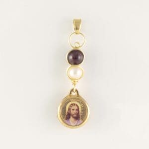 Jesus and Magda pendant