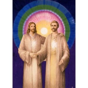 Jesus and Saint Germain 5 x 7