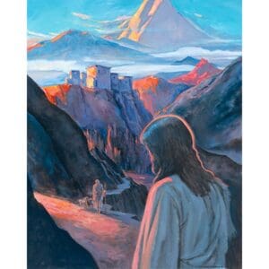 Jesus Approaching Ladakh as a Youth