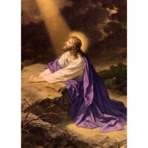 Jesus in Gethsemane