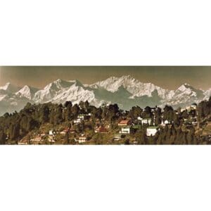 Kanchenjunga and Darjeeling Print