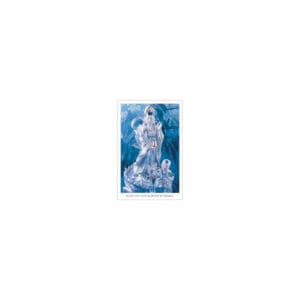 Kuan Yin Mercy Blue And White Statue wallet card