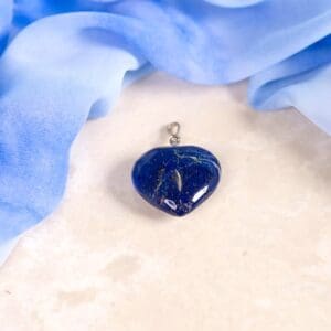 Lapis Heart Pendant