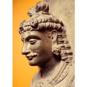 Lord Maitreya profile 5 x 7