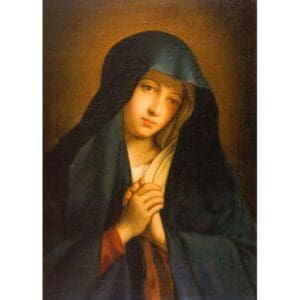 Madonna in Sorrow by Sassoferrato