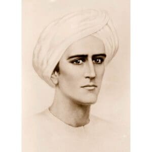 Maha Chohan sepia print