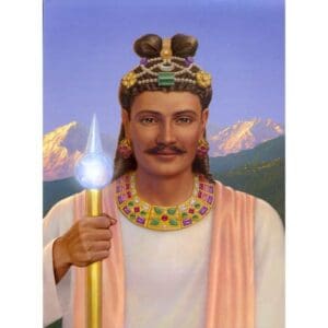 Maitreya with the Rod of Power by J.P. Mathis