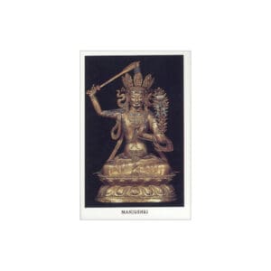 Manjushri (laminated) wallet card