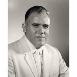 Mark L Prophet in White Suit (Sepia)
