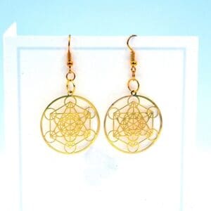 Metatron's Cube Earrings