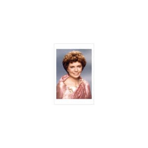 Mother in Pink Sari - Russian (laminated) wallet Card