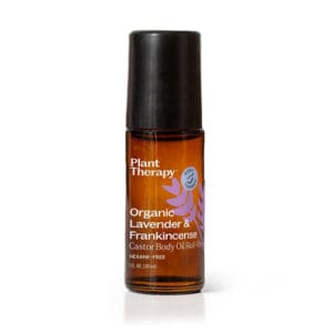 Organic Lavender & Frankincense Castor Body Oil Roll-On