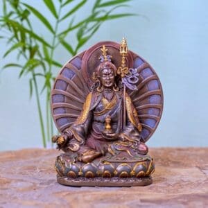 Padmasambhava Statue, Resin 6.5"