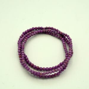 Phosphorite 3 Bracelets 3 mm stones