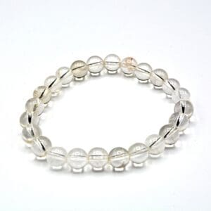 Clear Quartz Bracelet 8 mm