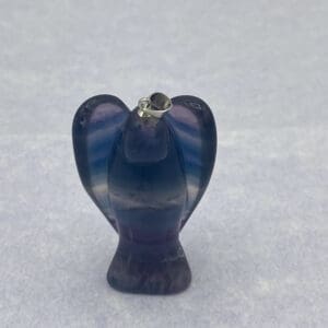 Rainbow Flourite Angel Pendant