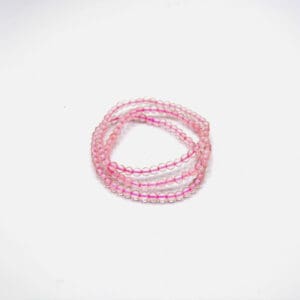 Rose Quartz Bracelet-set of 3