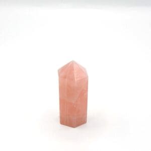 Rose Quartz Pillars (thick) 3"