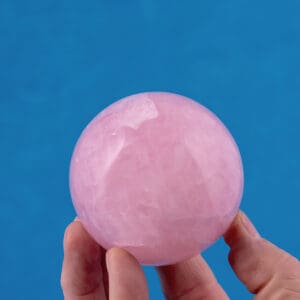 Rose quartz sphere 2.25"