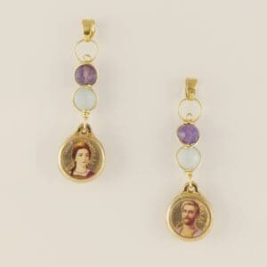 Saint Germain and Portia pendant